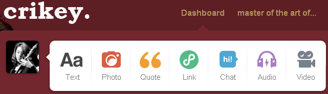 Crikey tumblr logo