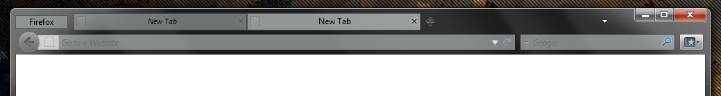 SilverGlass theme for Firefox