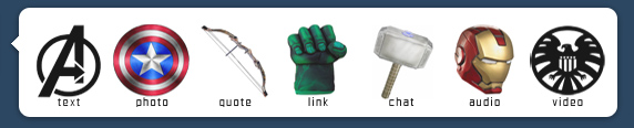 Avengers Post Icons