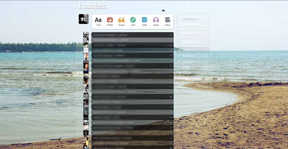 beach, version one.