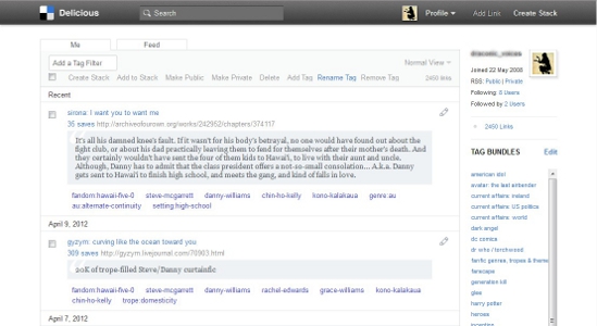 Delicious (avos) Declutter