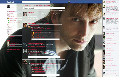 David Tennant - Facebook Skin
