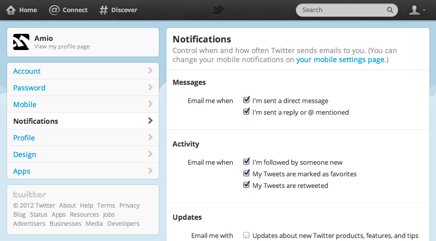 OpenSans for Twitter