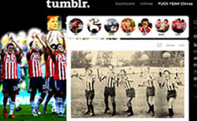 Tumblr | Chivas | Theme #3 w/ menu dash