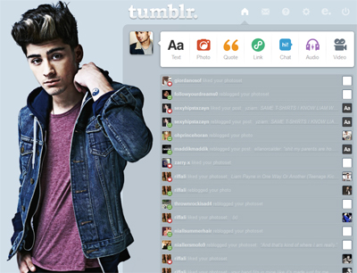 Zayn Malik Dashboard Theme {2}