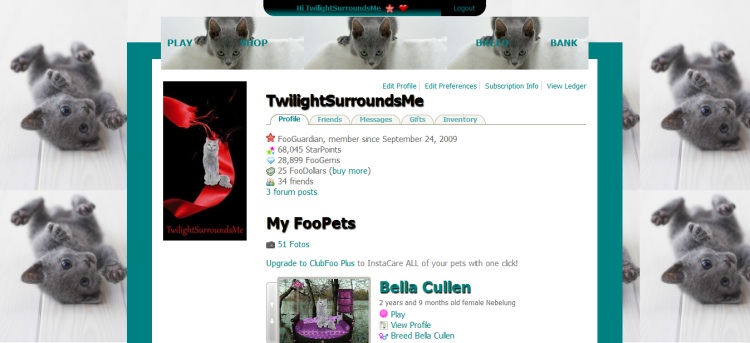 FooPets- Russian Blue (Viola)