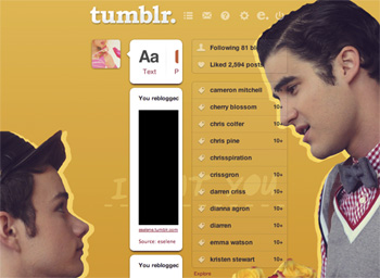 Zig-Zag; Kurt and Blaine
