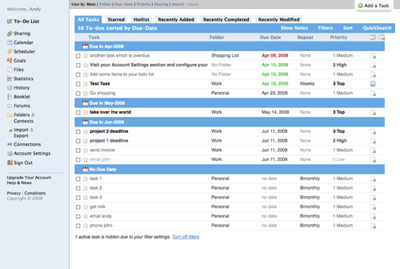 Toodledo by Nonimage