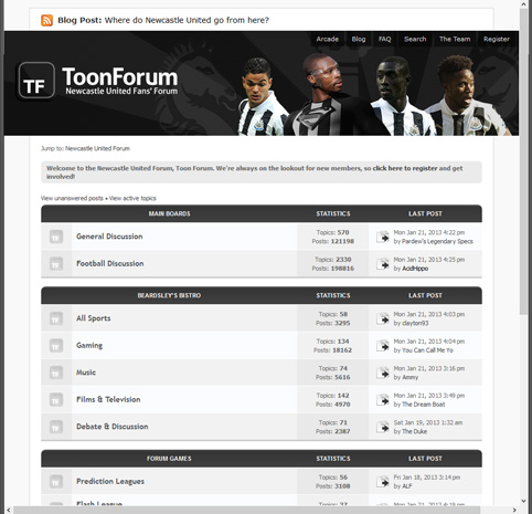 ToonForum.co.uk Scaling Width