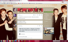 Big Time Rush - Tumblr Theme 2