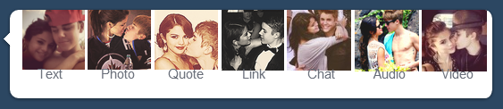 Jelena - Tumblr Dashboard Icons Theme