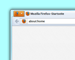 Small Firefox button on the left of top-tabs