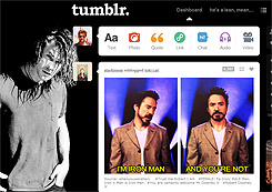 Tumblr dashboard: Chris Hemsworth #2