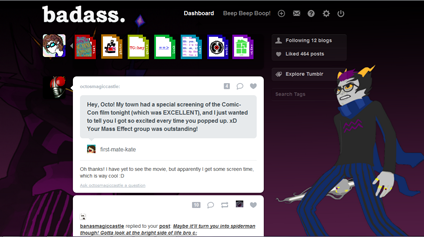 Eridan Ampora tumblr theme
