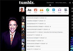 Tumblr dashboard: Robert Downey Jr #4