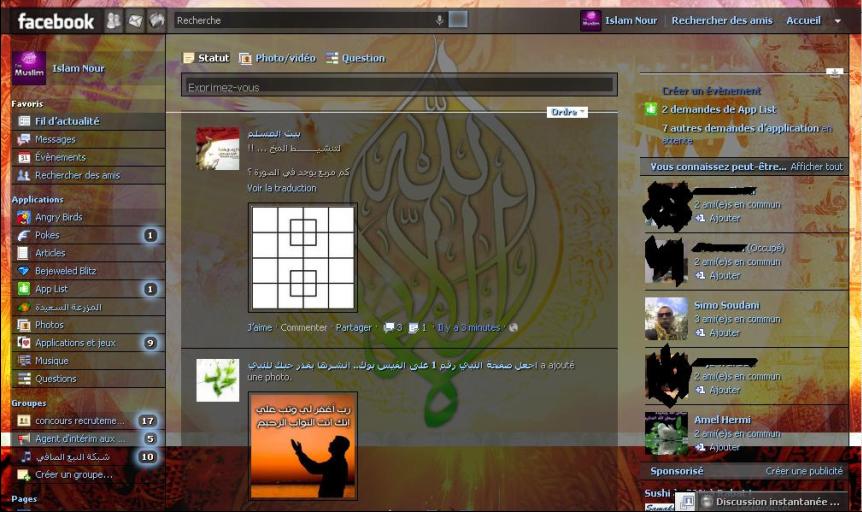 FaceBook Islamic Multi-Style + New Cursors
