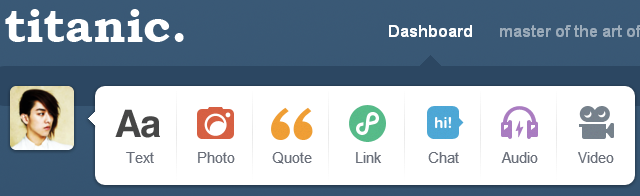 Titanic tumblr logo