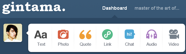 Gintama tumblr logo