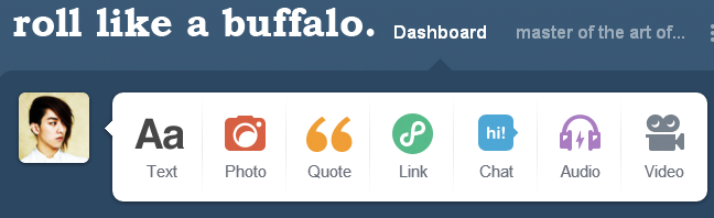 EXO's Roll Like a Buffalo tumblr logo