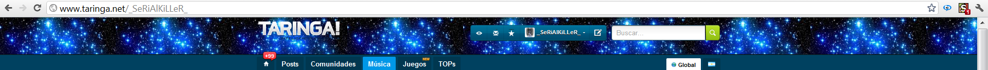 taringa header noche