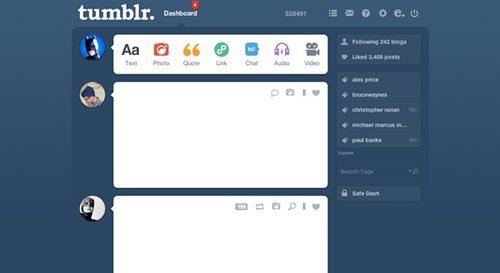 Circular Dashboard Avatars
