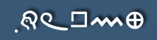 Tumblr logo - Hebrew - proto Canaanite