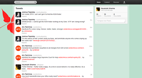 Twitter Minimal v4
