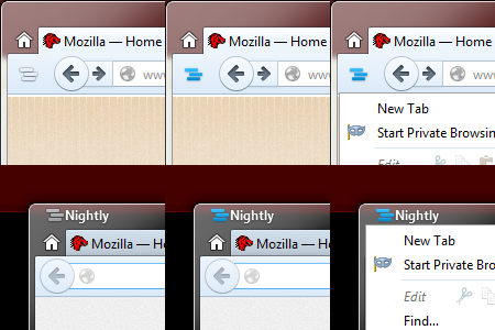 Panel Menu Inspired Firefox Menu Button