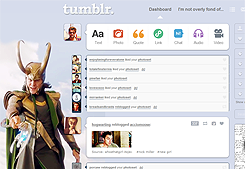 Tumblr dashboard: Loki #3