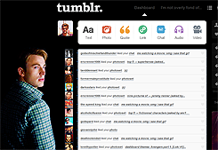 Tumblr dashboard: Steve Rogers