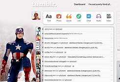 Tumblr dashboard: Captain America #2