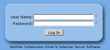 RRC Webmail Logon Page Cleanup