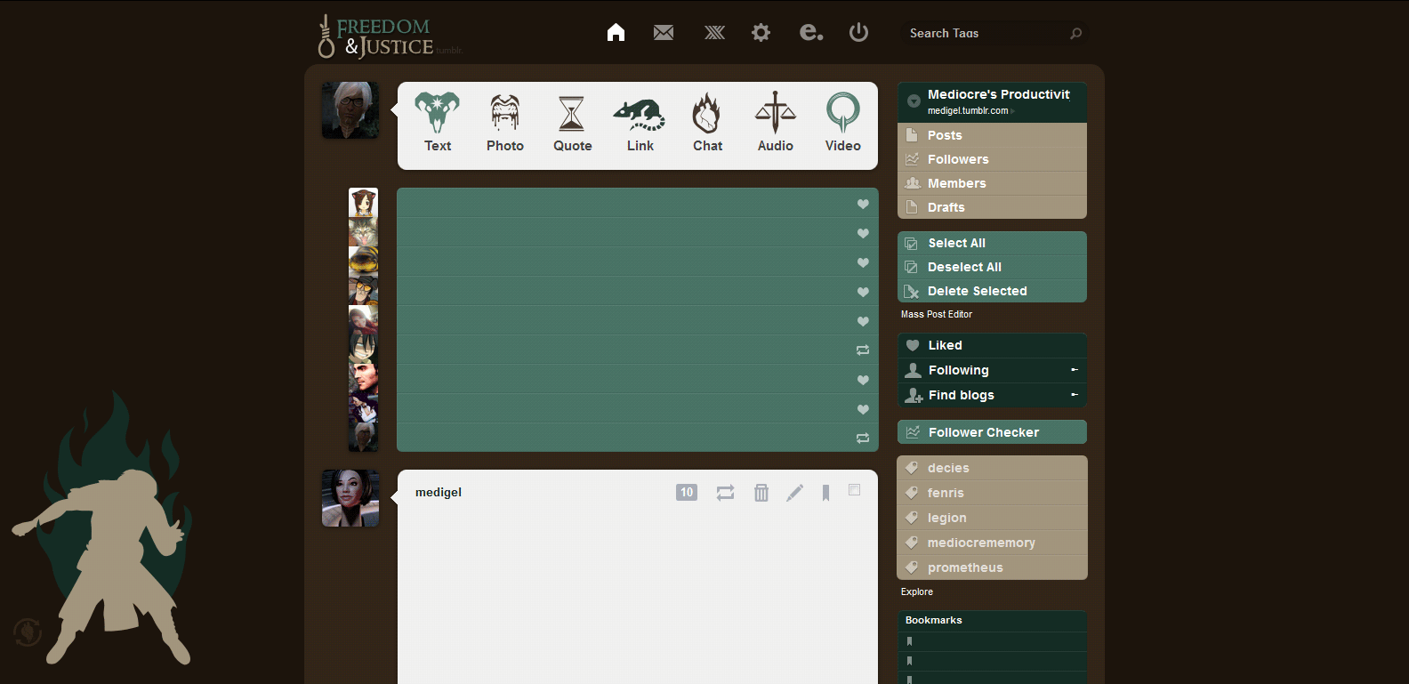 Anders Tumblr Theme