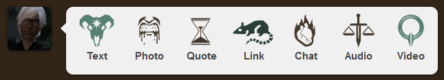 Anders Tumblr Dashboard Icons