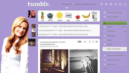Tumblr Theme: Juliet O'Hara