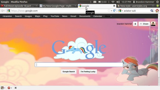 Google -  Rainbow Dash - for smaller screens