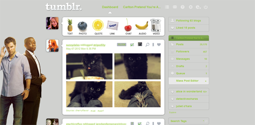 Tumblr Theme: Shawn & Gus