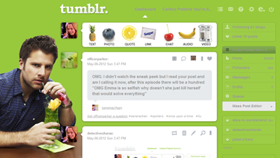 Tumblr Theme: Shawn Spencer