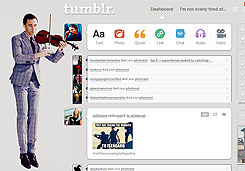 Tumblr dashboard: Tom Hiddleston #8