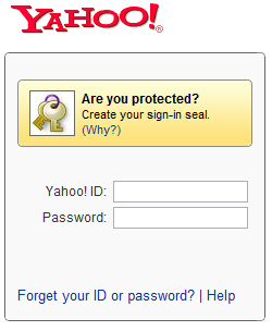 Yahoo! - Minimal Login