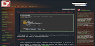 DLang.org Dark Theme