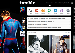 Tumblr dashboard: the Amazing Spider-Man #1
