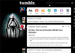 Tumblr dashboard: the Amazing Spider-Man #4