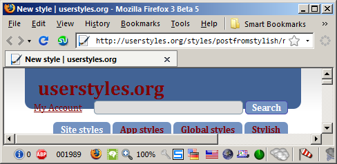 ffox 3 toolbars without borders