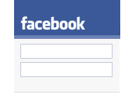 Facebook - Minimal Login
