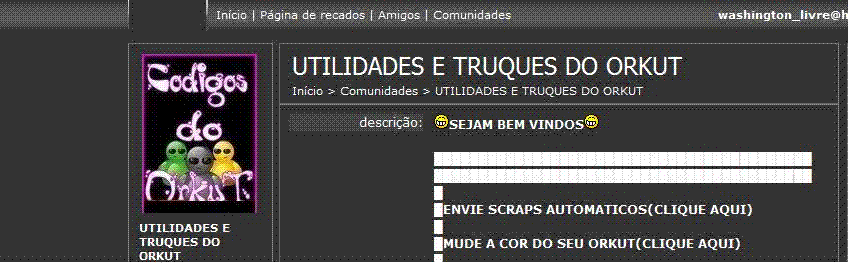 orkut colorido..