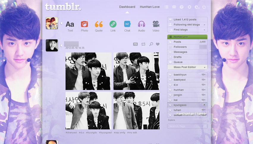EXO-K KyungSoo | baekhunhan.tumblr