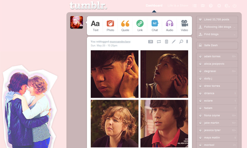 Degrassi - Eclare -  Dashboard Theme