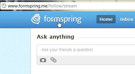 Formspring no more "noFriends"-Button
