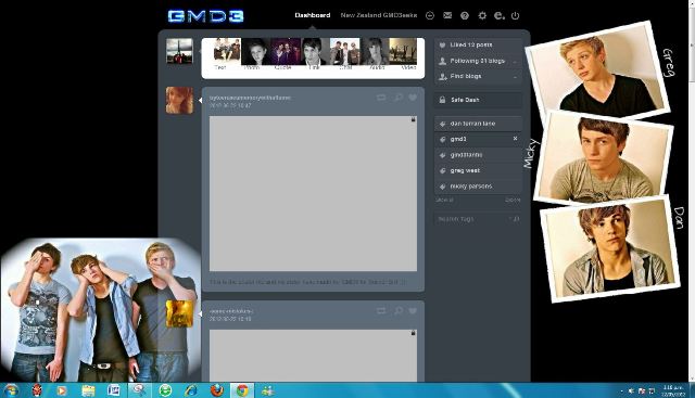 GMD3-Tumblr Dash Theme